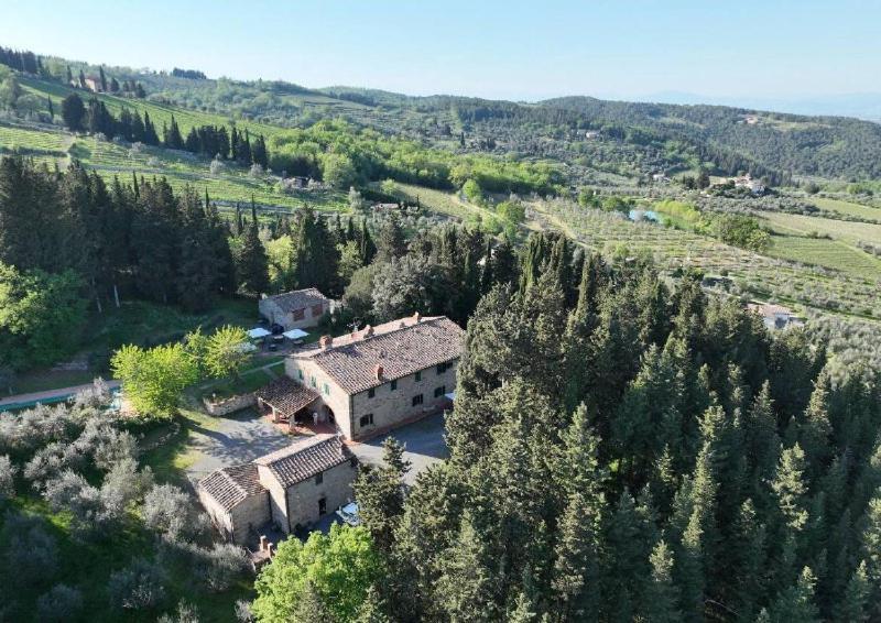 Il Cascino Pensionat Greve in Chianti Exteriör bild