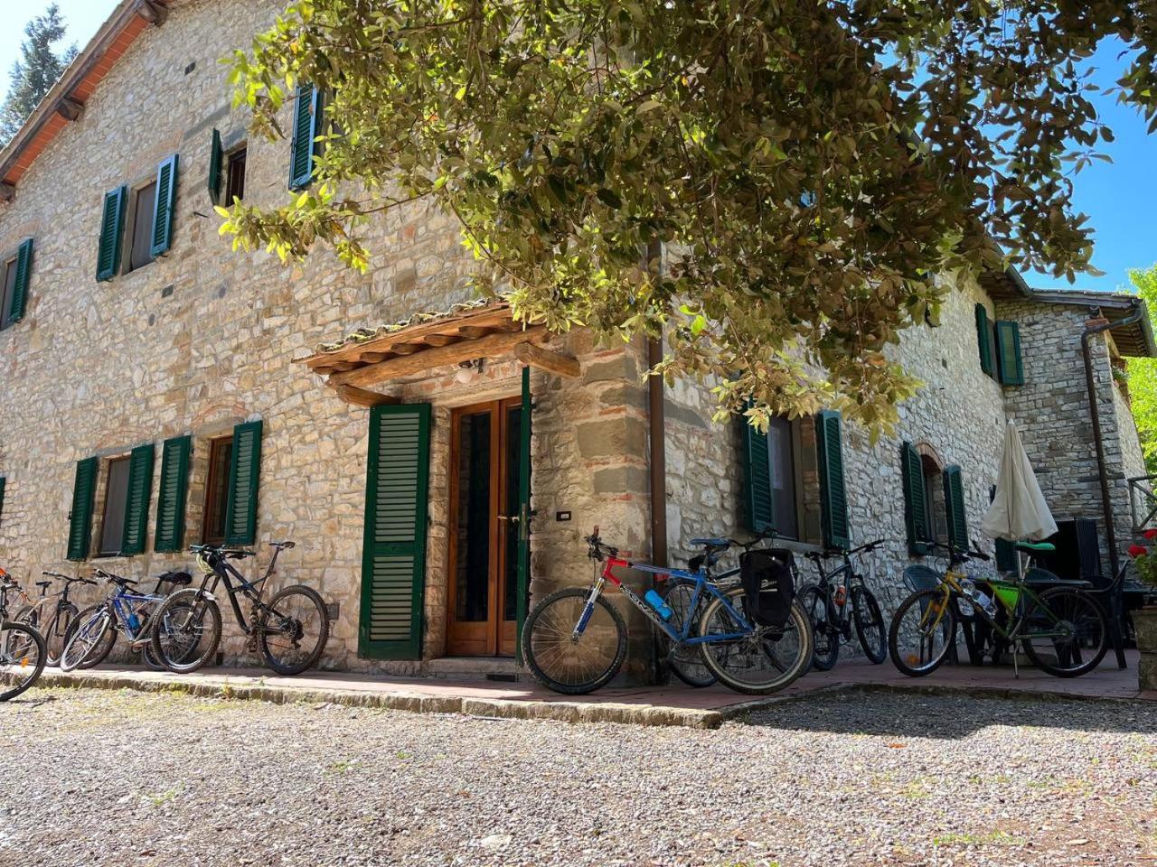 Il Cascino Pensionat Greve in Chianti Exteriör bild
