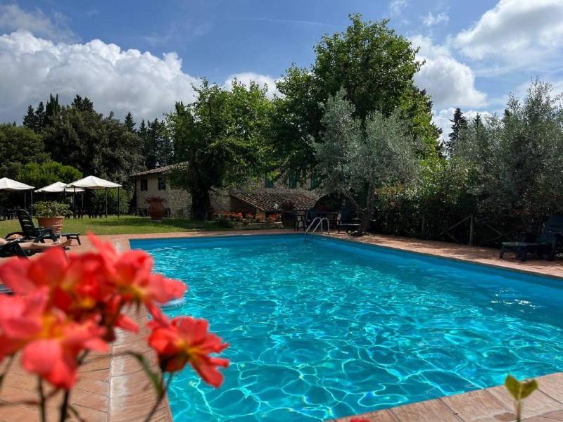 Il Cascino Pensionat Greve in Chianti Exteriör bild