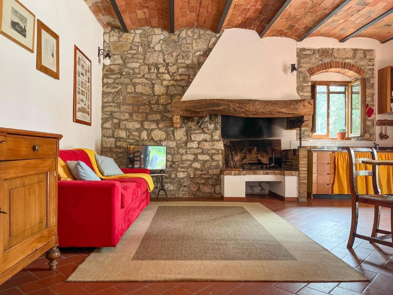 Il Cascino Pensionat Greve in Chianti Exteriör bild