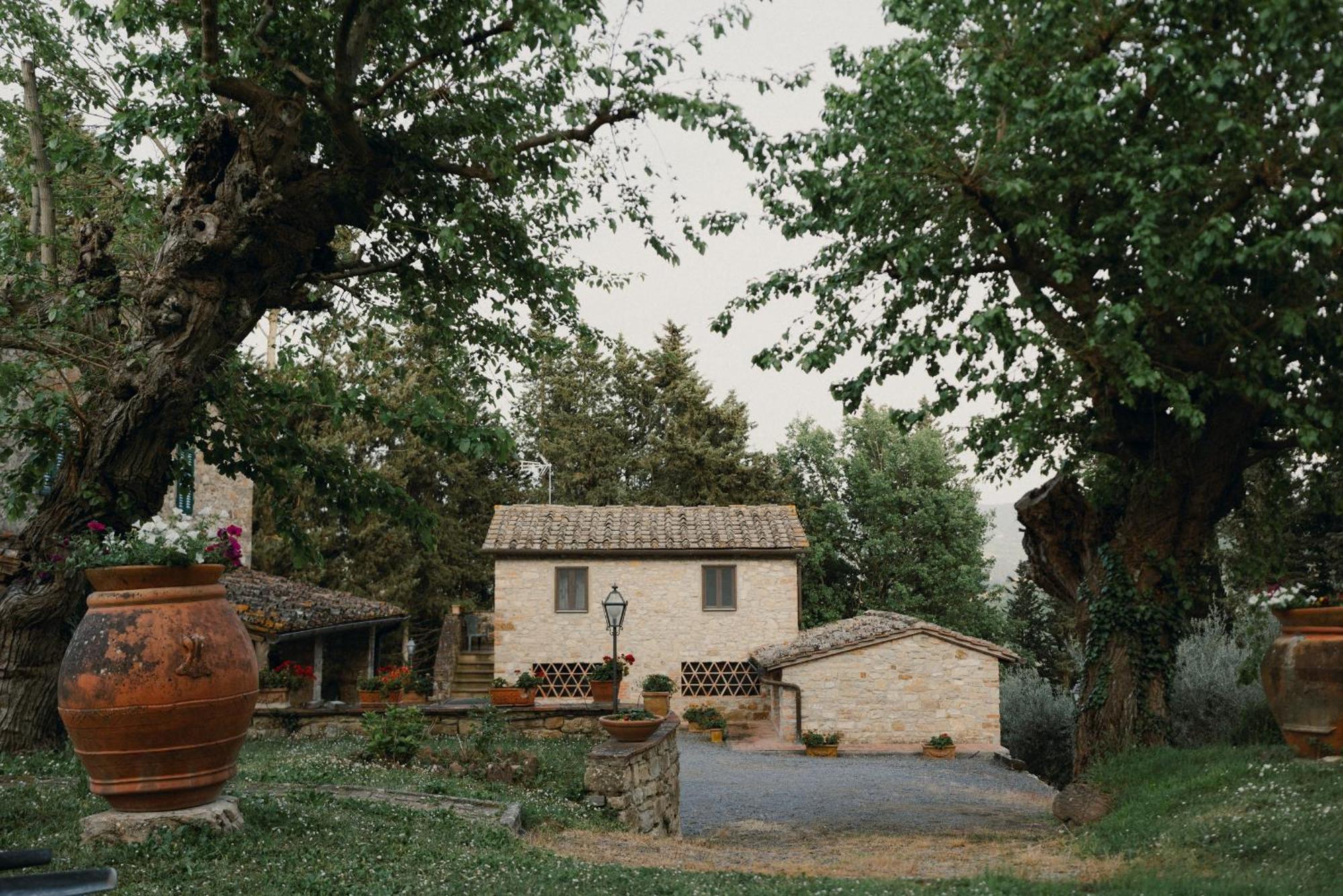 Il Cascino Pensionat Greve in Chianti Exteriör bild