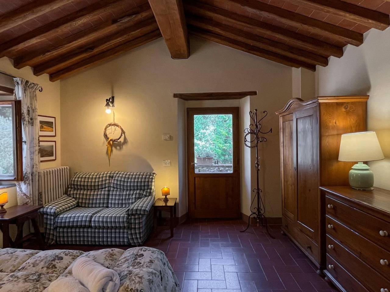 Il Cascino Pensionat Greve in Chianti Exteriör bild